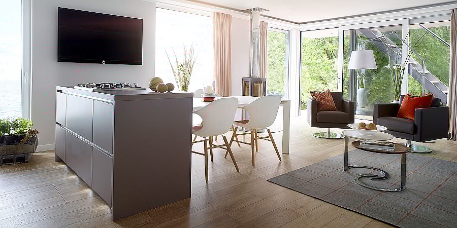 Rev House floating penthouse - main area.jpg The decadent layout is up to you (Photo: rev-house living spaces)