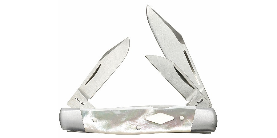 WR Case Tony Bose pocket knives - Cattle.jpg The tri-bladed Cattle Knife (Photo: W.R. Case & Sons Cutlery Co.)