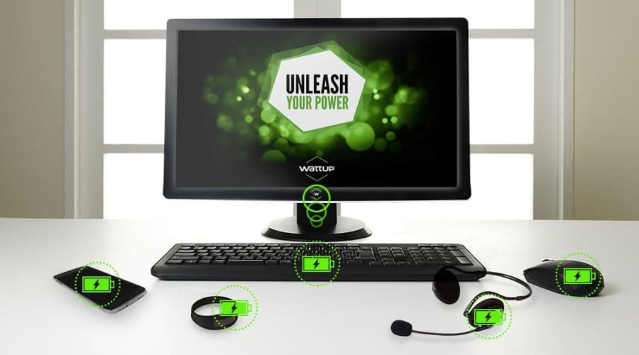 Energous WattUp Transmitter - desktop.jpg WattUp wire-free tech will charge your devices through the air (Photo: Energous)