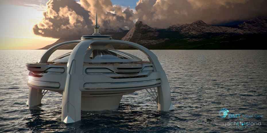 Utopia is a mashup between a spaceship