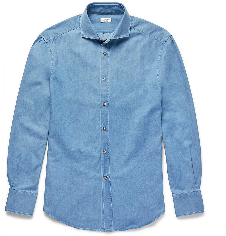 Brunello Cucinello Denim Shirt