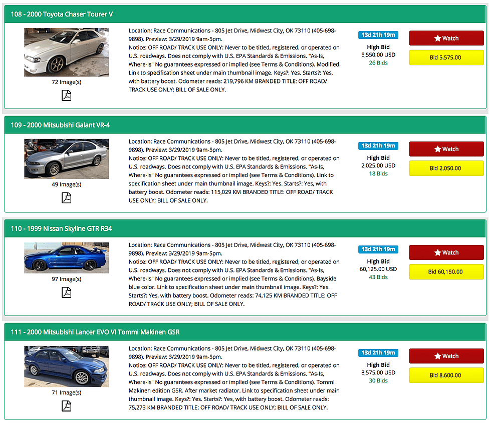 Vang Vehicles