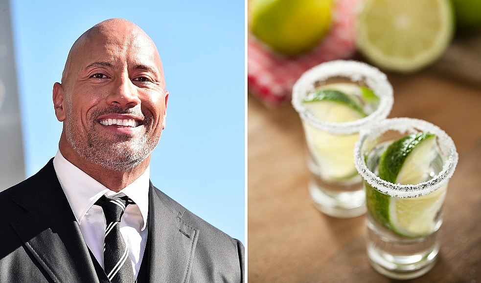 dwayne-johnson-tequila-getty Dwayne Johnson; Tequila