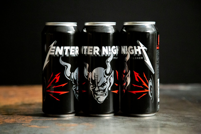 Metallica Launches Enter Night Beer With Stone Brewing Maxim