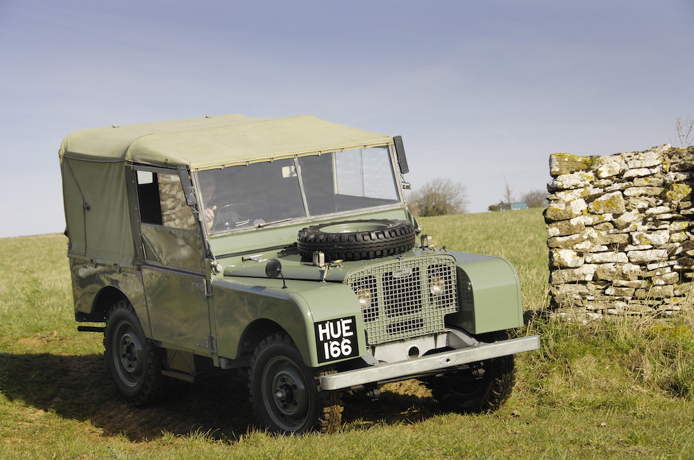 1948 Land Rover Defender Series I - This is Land Rover's first pre-production vehicle.