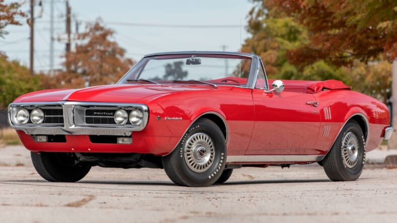 1967 PONTIAC FIREBIRD CONVERTIBLE (2)
