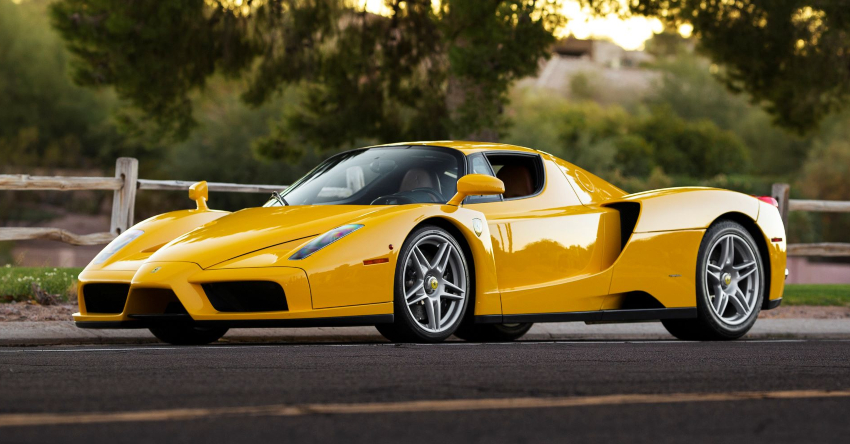 This Famous Yellow Ferrari Enzo Is Now Up For Grabs Maxim