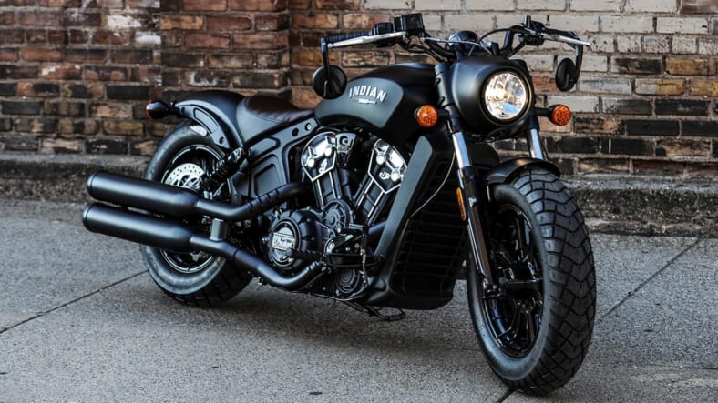 2019 Indian Scout Bobber Promo