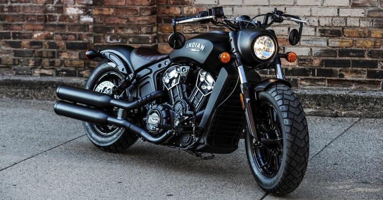 2019 Indian Scout Bobber Promo
