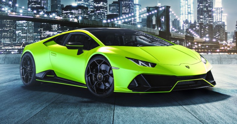 2021 Lamborghini Huracan Evo Fluo Capsule Promo