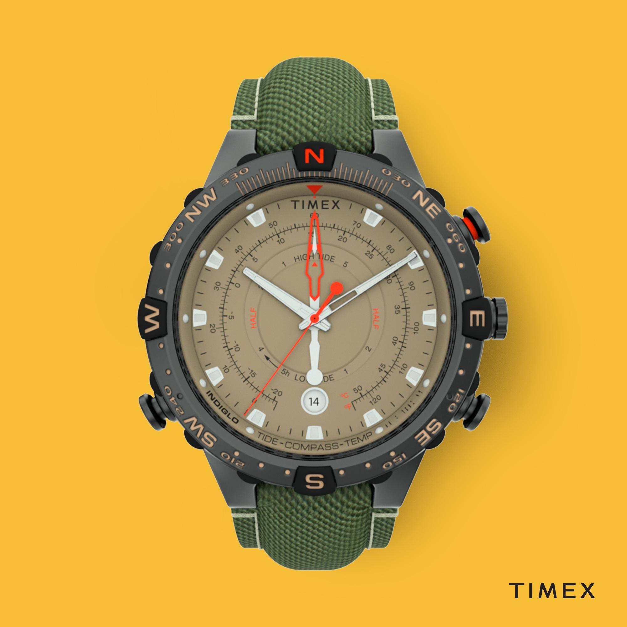 Timex's Allied Tide-Temp-Compass Is A Tough, Affordable Adventure