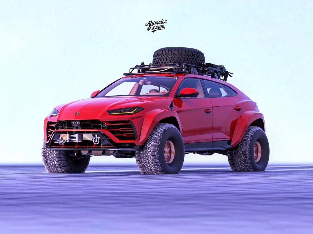 Abimelec Arellano Lamgorghini Urus Arctic Truck