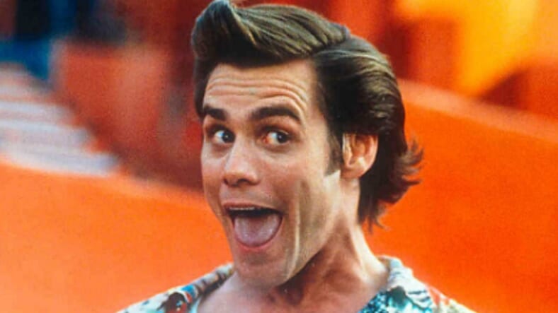 Jim Carrey as Ace Ventura