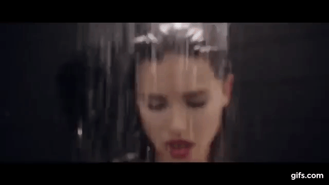 Adriana Lima shower