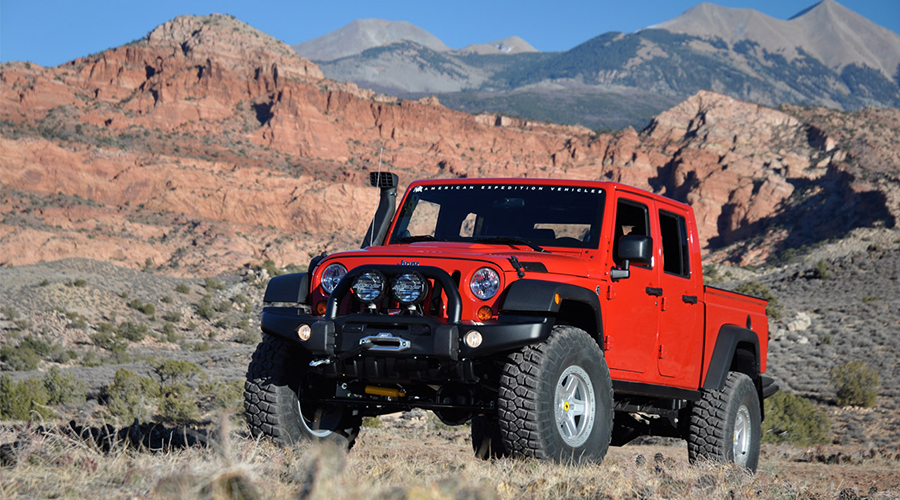 Own The Outdoors With a Hemi-Powered Jeep Wrangler Brute Pickup - Maxim