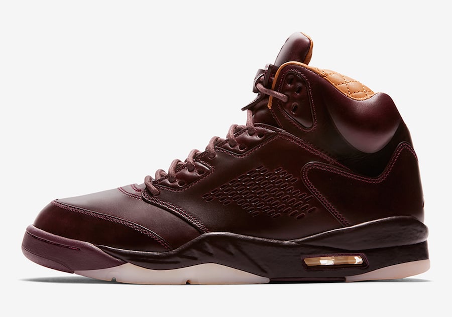 Air-Jordan-5-Premium-Bordeaux3 Air Jordan 5 Premium Bordeaux