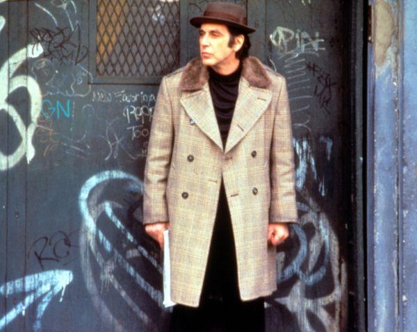 Al Pacino in Donnie Brasco - Pacino went from coke-addled hoodlum to well-dressed gangster with 1997’s Donnie Brasco, in which he plays Lefty, a hit man with some personal problems. Donning a dark plaid overcoat with a shearling collar and a trilby hat, Pacino embodied the phrase, “down but not out.