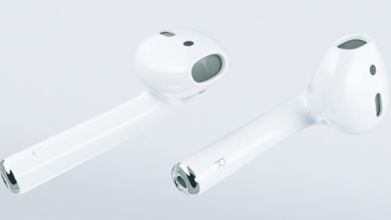 Apple's wireless stereo AirPods (Photo: Apple)