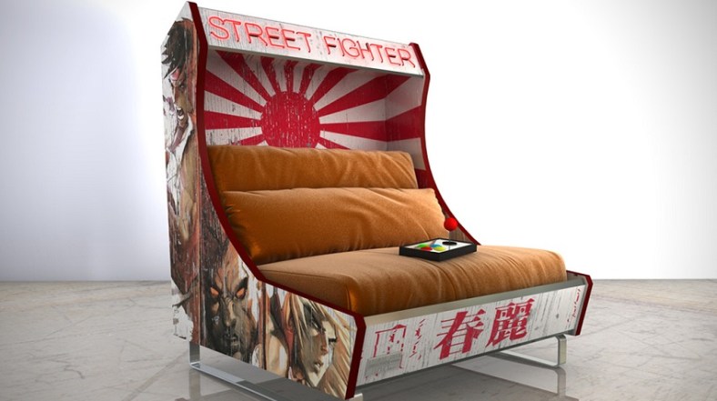 Street Fighter sofa