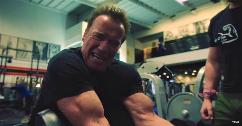 Arnold Schwarzenegger Pump It Up Promo