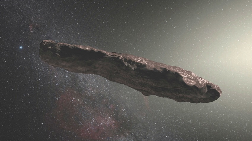 Cigar, joint, or turd-shaped asteroid Oumuamua