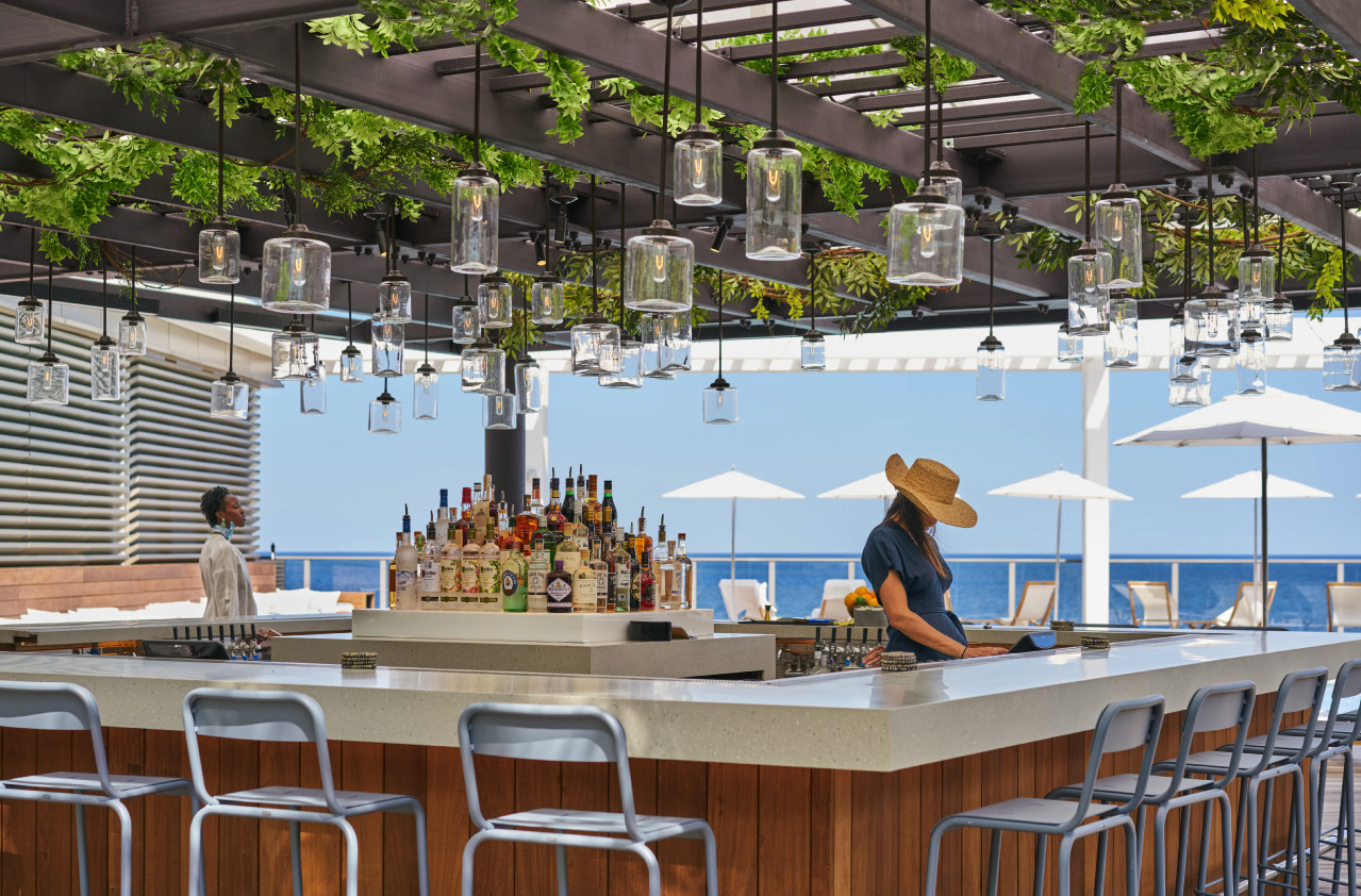 asbury park ocean club outdoor pool bar