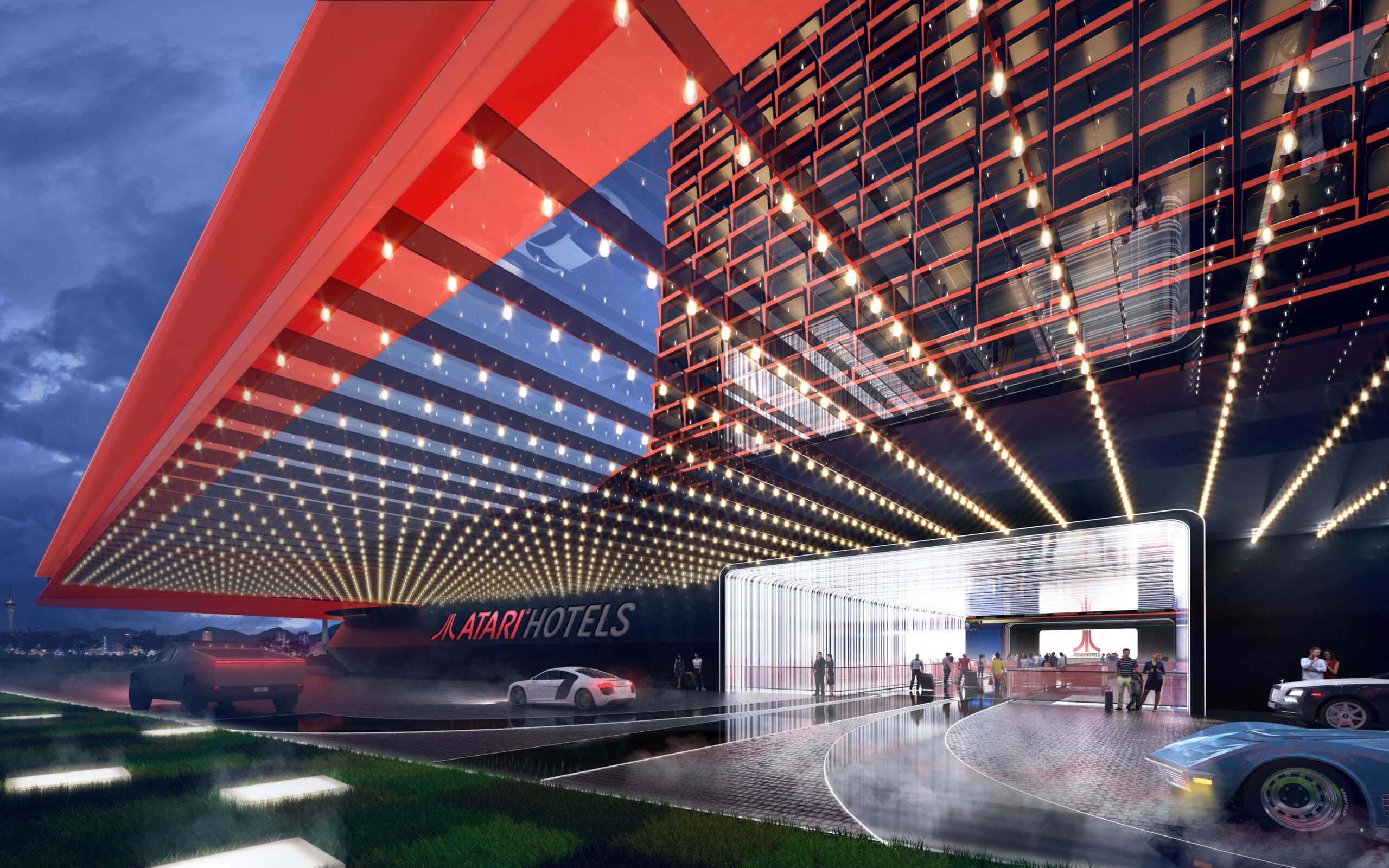Atari Hotels Porte Cochere Image_Gensler