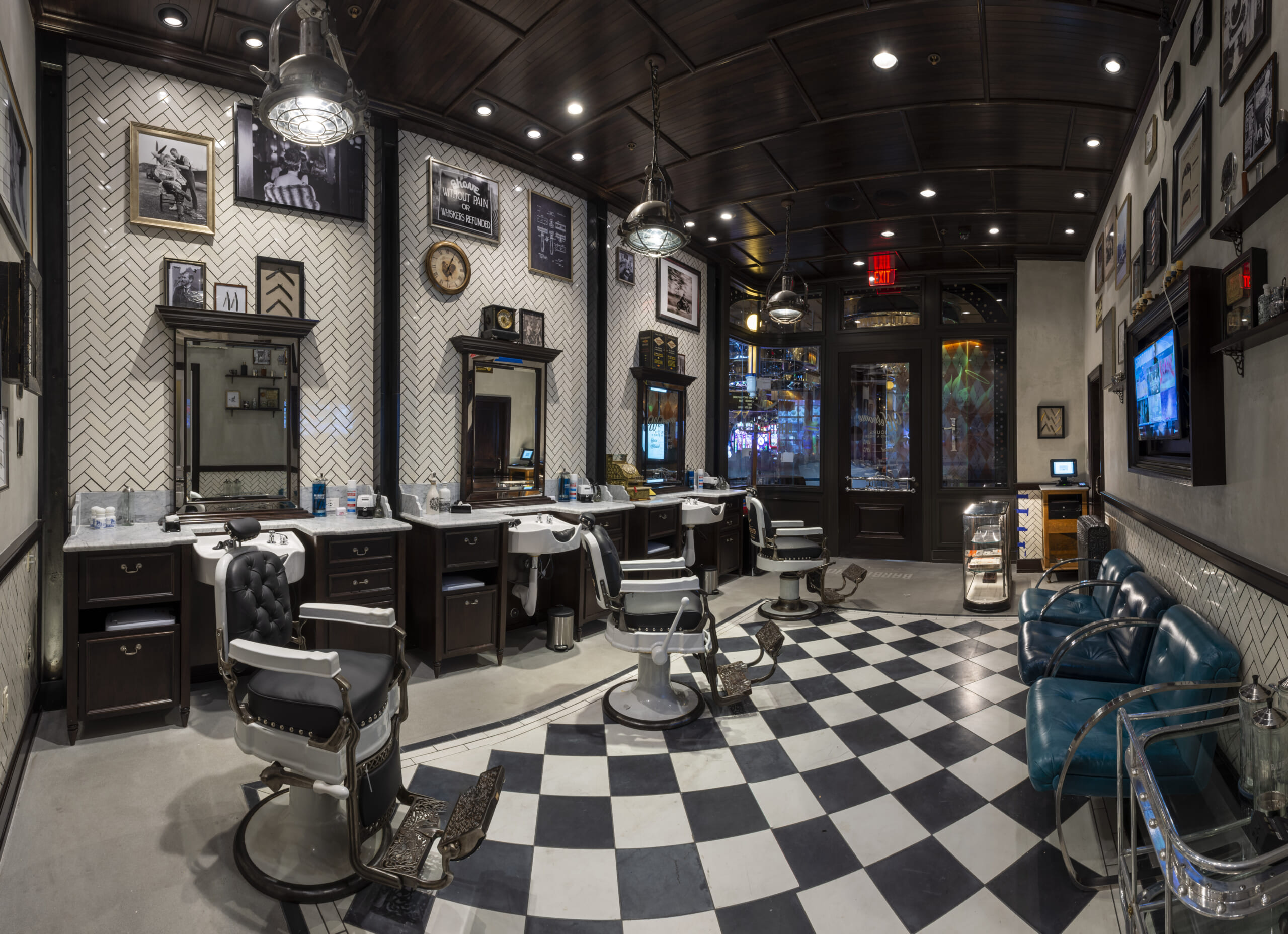 Here's An Exclusive First Look at a New Boozy Barbershop in Las Vegas -  Maxim
