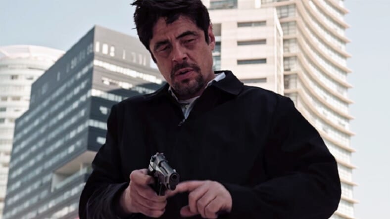 Benicio del Toro in Sicario 2: Soldado