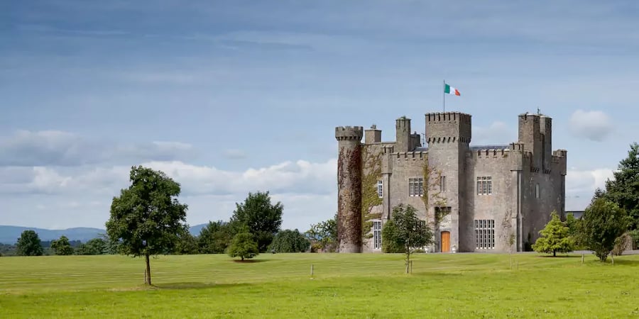 Lisheen Castle, restored after being razed a century ago (Photo: AirBnB)