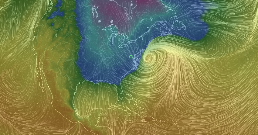 Earth Wind Map