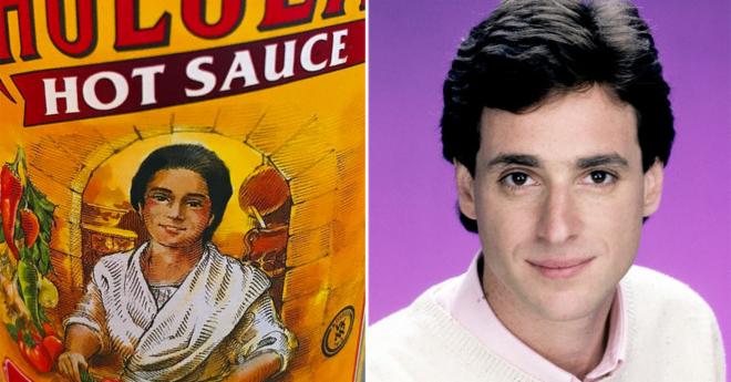 Bob Saget Cholula Hot Sauce