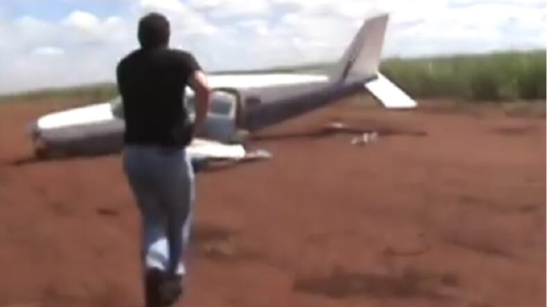 Brazilian police take down plane