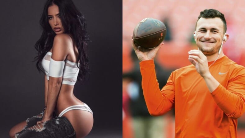 Bre Tiesi Johnny Manziel