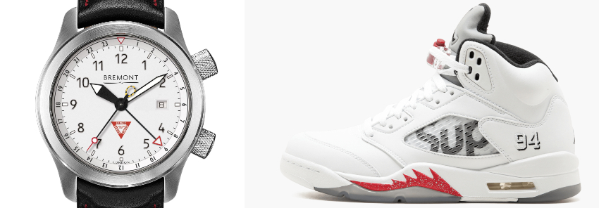 Bremont Martin Baker MBIII 10th Anniversary_Supreme x Air Jordan 5