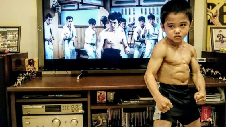 Bruce Lee kid