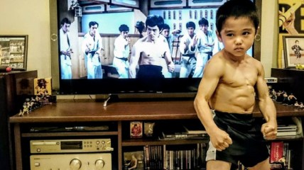 Bruce Lee kid