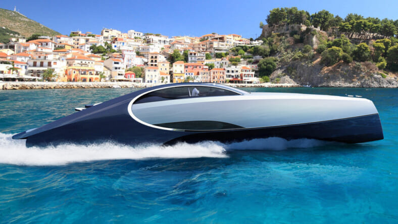 Bugatti+Niniette+66+super+yacht+running+profile