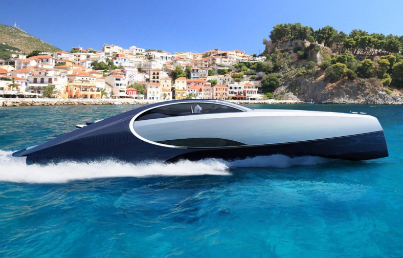 Bugatti+Niniette+66+super+yacht+running+profile