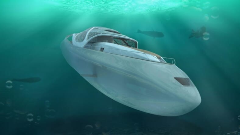 Carapace Superyacht Submarine Promo