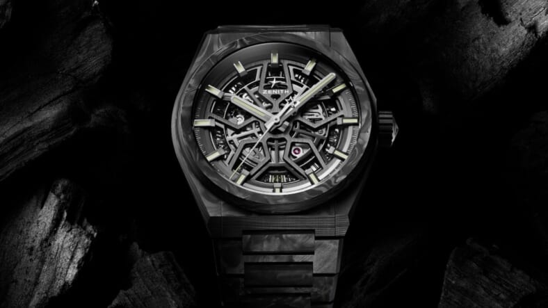 carbon zenith watch promo