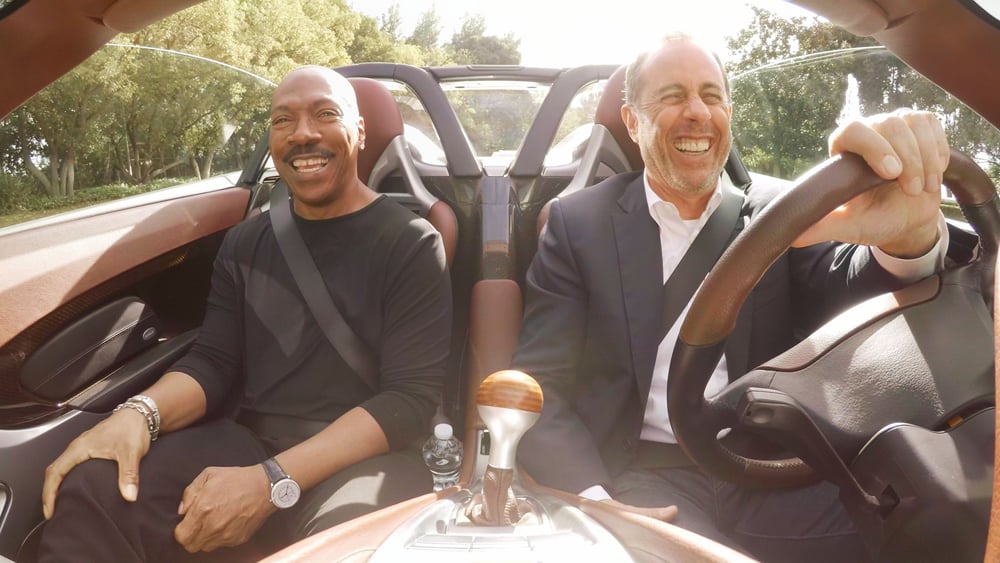cars getting coffee eddie murphy seinfeld promo