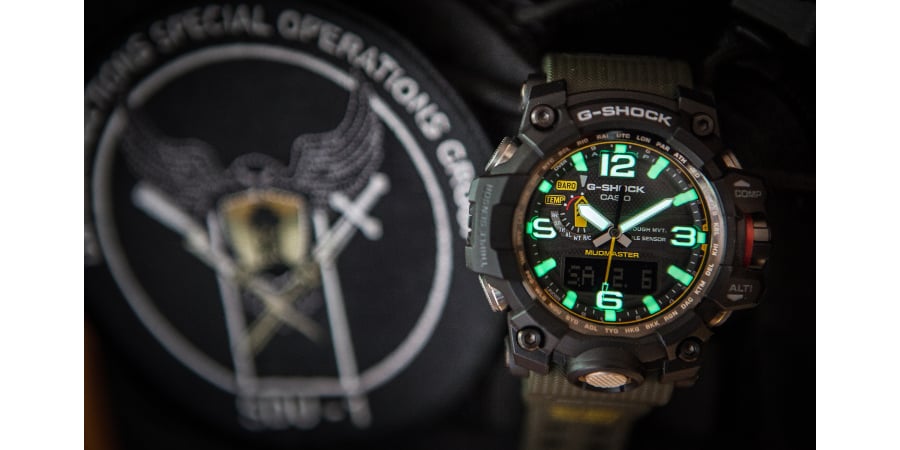 The G-Shock Mudmaster GWG-1000 ain't afraid to get dirty