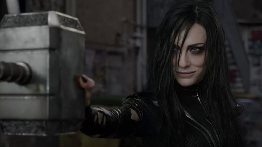 Cate Blanchett as Hela