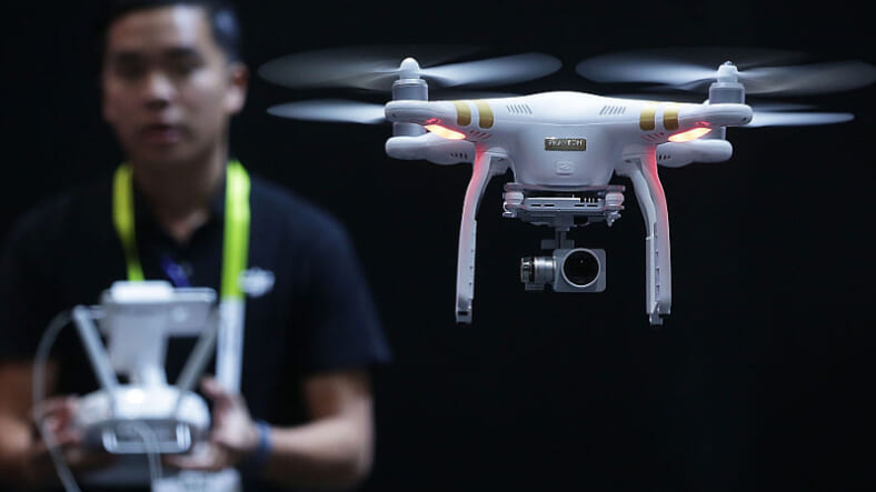Drones are gonna be center stage