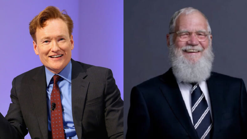 Conan O'Brien David Letterman Split Promo