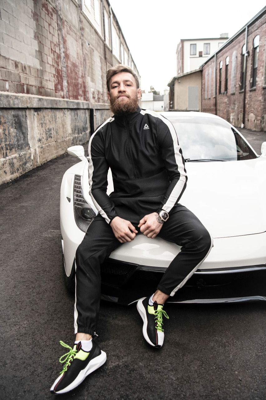 Conor McGregor and Reebok Launch Sneaker Maxim