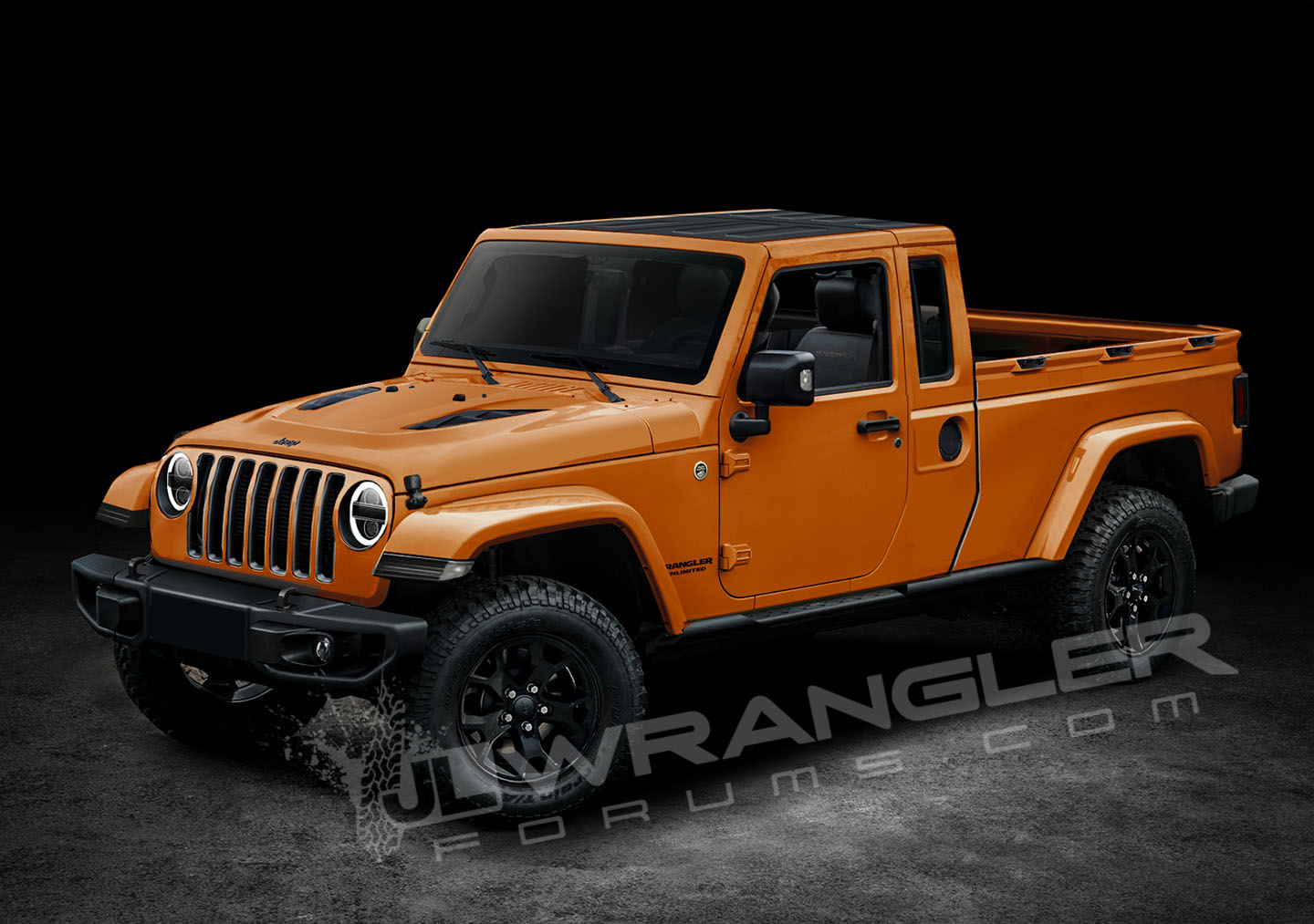 Here's a First Look At What the New Jeep Wrangler Pickup Might Look Like -  Maxim