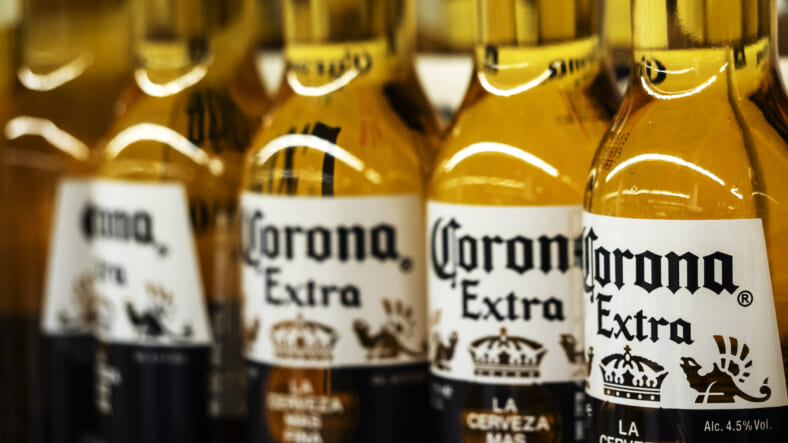 corona-beer-bottles-GettyImages-1041496932