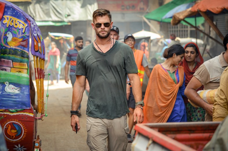 Chris Hemsworth in Netflix's "Extraction."